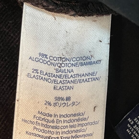 Chaps Women Classic Slimming Straight Leg Mid Rise Soft Velour Pants 14 Brown - Picture 12 of 13